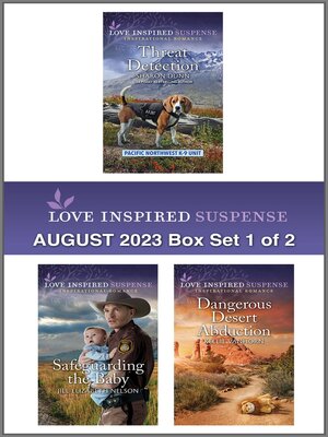 cover image of Love Inspired Suspense August 2023--Box Set 1 of 2